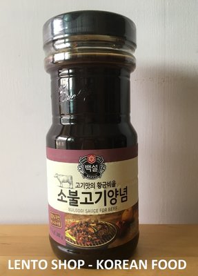 LENTO SHOP -韓國CJ 韓式原味烤肉醬 醃肉醬 BBQ醬 소불고기양념 Bulgogi 840克