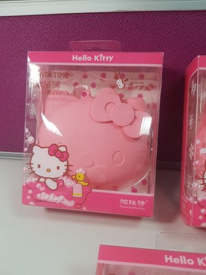 hello kitty 沐浴棉吸水後會膨脹沐浴棉1入(A-049)