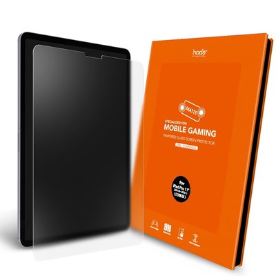 hoda 霧面 2.5D 滿版 9H 玻璃保護貼，iPad Pro 11吋 Air4 Air5 10.9吋