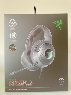 雷蛇 Razer Kraken V3 X 電競耳麥耳罩式耳機