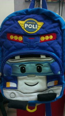 韓國進口POLI  警車兒童波力背包