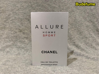 Chanel Allure Homme Sport 香奈兒傾城之魅運動男性淡香水原廠試管2ml