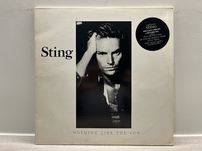 晨雨黑膠【西洋】美首版,DMM, Promo, 2片, Sting –...Nothing Like The Sun