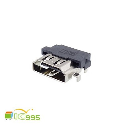 (ic995) USB 2.0 插座 HDMI-2 單層 90度 母座 接頭 接口 主板維修 全新品壹包1入 #1012