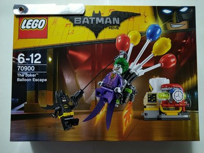 全新未拆封~有現貨 LEGO 樂高 70900 小丑氣球大逃亡 蝙蝠俠系列 台樂公司貨 BATMAN