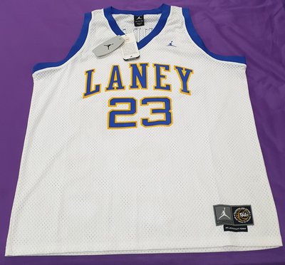 Nike #23 Michael Jordan Laney High School Jersey 喬丹 公牛 復古 球衣