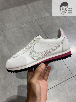 【Runner潮鞋鋪】NIKE CLASSIC CORTEZ LEATHER 白紫 阿甘鞋 休閒 運動 女款 CI7854-100