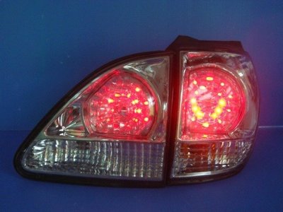 小亞車燈╠ 全新外銷限量新上市 LEXUS RX300 晶鑽 LED 極光版 尾燈 特價