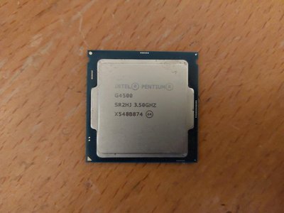 新達3C Intel® Pentium® G4500 3.5 GHz 快取 3M 雙核心處理器 售價=800元