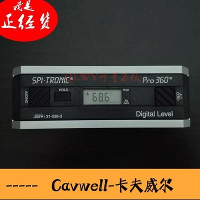 Cavwell-美國SPI電子數顯水平儀角度儀傾角儀PRO360 3600 310383 0409-可開統編
