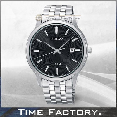 【時間工廠】全新原廠正品 SEIKO精工 鋼帶款男錶 防水100米 大錶徑43mm SUR261P1