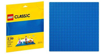 現貨 Lego 樂高 Classic 經典基本顆粒系列 藍色底版 10714 全新未拆 公司貨