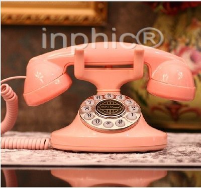 INPHIC-可愛女生經典款電話機 創意時尚特價