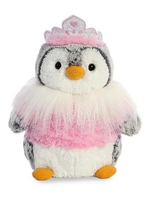 14731c 日本進口 好品質 限量品 可愛  粉色公主企鵝小企鵝 南極 動物娃娃抱枕絨毛絨玩偶娃娃擺設玩具禮品禮物