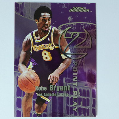 ~Kobe Bryant/柯比·布萊恩~名人堂/小飛俠/黑曼巴 1999年SKYBOX金屬設計.NBA特殊卡