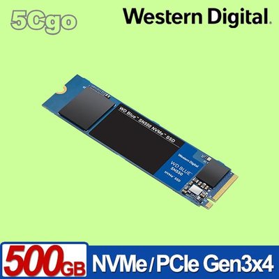5Cgo【捷元】WD 藍標 SN550 500GB SSD PCIe NVMe   固態硬碟    5年保固