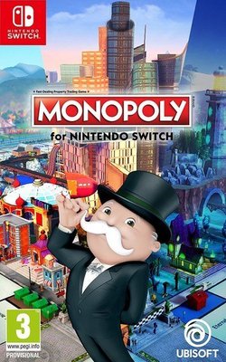 全新未拆 NS 地產大亨 大富翁 -英文日文版- Monopoly Nintendo Switch