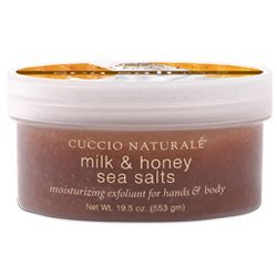 美國專業美甲品牌CUCCIO 深層海鹽 Sea Salts蜂蜜牛奶 19.5 oz. Milk & Honey