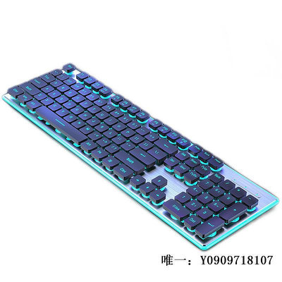 有線鍵盤巧克力靜音鍵盤鼠標套裝有線機械手感電腦筆記本辦公游戲打字背光鍵盤套裝