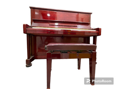 【六絃樂器】紅色 Yamaha U1 傳統鋼琴 直立琴 台灣製 二手鋼琴