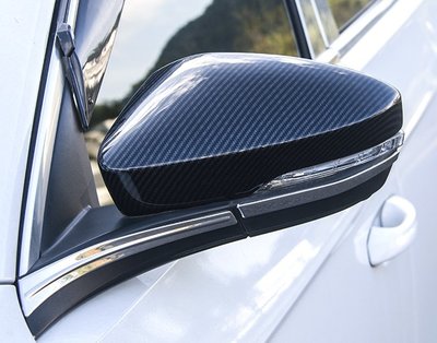 ~歐力車飾~福斯 VW 21年 T-ROC TROC 後視鏡蓋 後視鏡殼 後視鏡罩 碳纖維紋 全包式