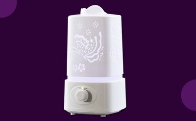 Warm超音波水氧機W-180白(加贈澳維花園茶樹精油5ml*3