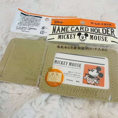 《現貨》Coco馬日本代購~ 日本帶回 SERIA 迪士尼 米奇 票卡包 吊飾 識別證 悠遊卡包