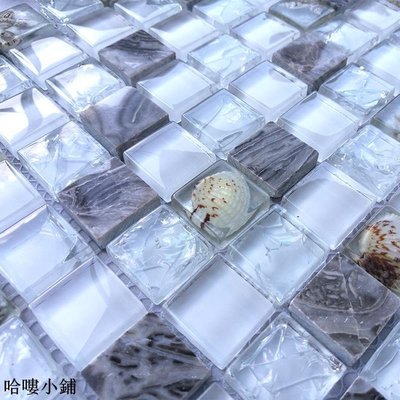 馬賽克瓷磚 貝殼玻璃 馬賽克 拼圖背景牆  瓷磚 衛生間  白色石材貝殼馬賽克瓷磚電視背景墻玄關客廳墻磚ktv吧臺