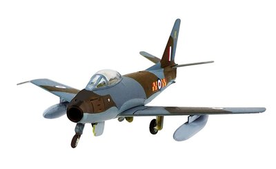 ^.^飛行屋(全新品)F-toys盒玩 WKC VS11 軍刀機F-86 VS 米格機MIG-17/零售~1C款:英國空軍