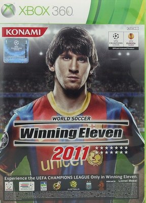 【二手遊戲】XBOX360 世界足球競賽2011 WINNING ELEVEN 2011 中文版【台中恐龍電玩】