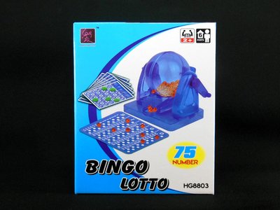 【樂達玩具】益智桌遊～BINGO 搖獎機 賓果遊戲 樂透機 #8803 #8804