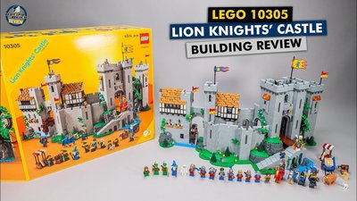 現貨 樂高 LEGO  創意大師系列 10305  獅子騎士的城堡  全新未拆 公司貨