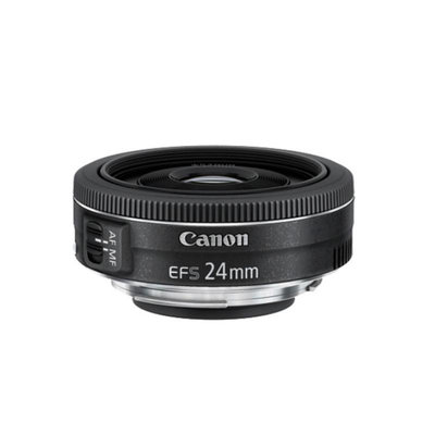 相機鏡頭【自營】Canon/佳能 EF-S 24mm f/2.8 STM 單反相機人像定焦鏡頭