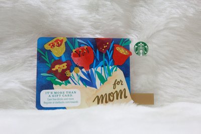 星巴克 STARBUCKS 美國 2015 6119 FOR MOM 母親 限量 隨行卡 儲值卡 卡片 收集