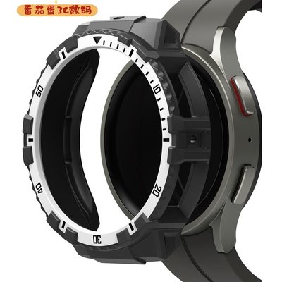 Ringke Fusion X 兼容 Galaxy Watch 5 Pro 45 毫米 Ringke 保護殼防震堅固保護