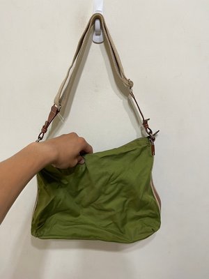 「 二手包 」 AIGNER 斜背包（綠）191