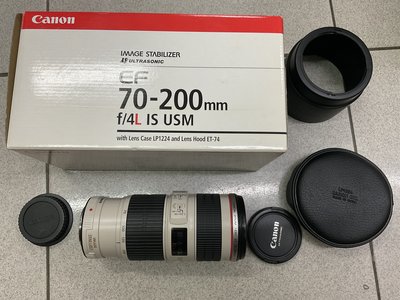 [保固一年] [高雄明豐] Canon EF 70-200mm F4 L IS USM 小小白 便宜賣[e1190]