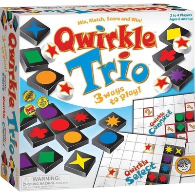 大安殿實體店面 Qwirkle Trio 原木形色棋三重奏 正版益智桌上遊戲