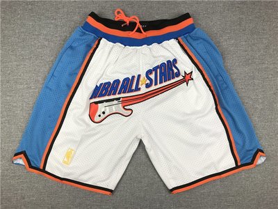 NBA 美國NBA 職籃 1997年全明星賽   電繡口袋版款式NBA籃球褲復古網眼