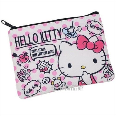 布布精品館，日本 凱蒂貓 三麗鷗  拉鍊 錢包 收納包 化妝包 零錢包 面紙包