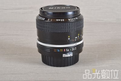 【台中品光攝影】NIKON Non-Ai 35mm F2 定焦 手動鏡 #114304T