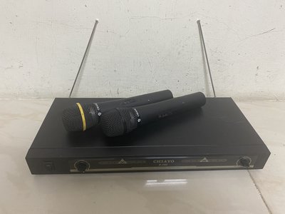 台灣 嘉友 CHIAYO R 280  無線麥克風 雙頻道2支無線麥克風 雙頻道 VHF