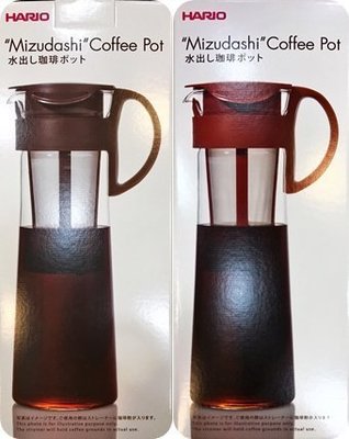 ~附發票~【城市咖啡廣場】日本 HARIO 冰釀咖啡 玻璃壺 MCPN-14R/ MCPN-14CBR 1000ML