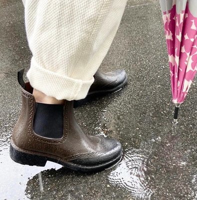 =M.N.S＝⭐️預購⭐日本進口 側鬆緊短雨靴 百搭雨靴 雨季必備  短版雨鞋