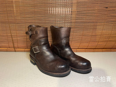 9EE 27.5~28cm Hawkins 工程師靴 6吋 深棕色 安全靴