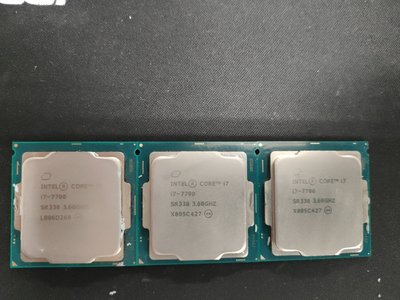 元氣本舖 二手 Intel I7-7700 CPU 1151腳位 - 店保7天