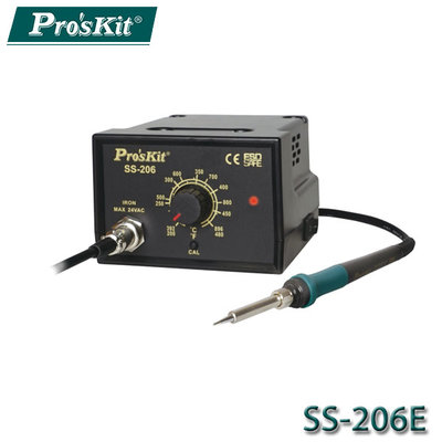 【MR3C】含稅附發票 ProsKit寶工 SS-206E 防靜電溫控焊台 (類比式)