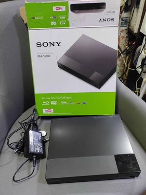 極致影音享受SONY BDP-S1500 藍光DVD播放機 無遙控 有USB 二手良品讀取播放都正常 小臥