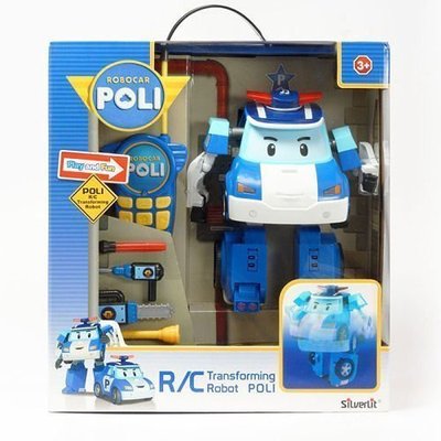 佳佳玩具 ----- 正版授權 10吋 變形遙控波力 可變車子 Robocar POLI 救援小英雄 【0583185】