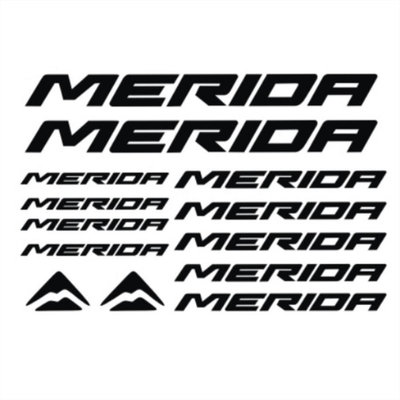 自行車美利達Merida車架機架藝術裝飾貼紙MTB反光乙烯基貼花